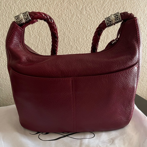 BRAND NEW Brighton Barbados Ziptop Hobo - Picture 2 of 4